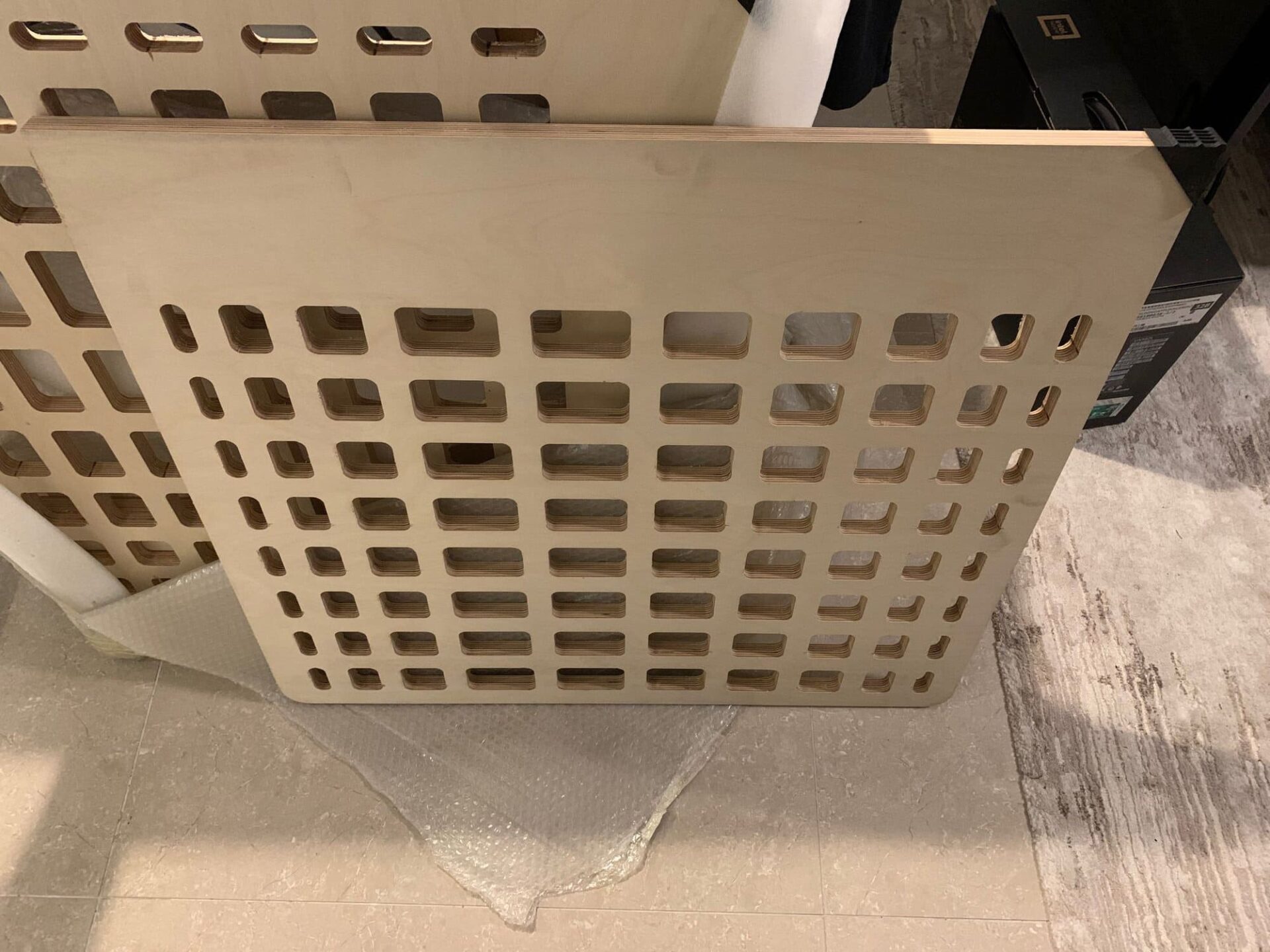 Mesh Desk CNC Panels