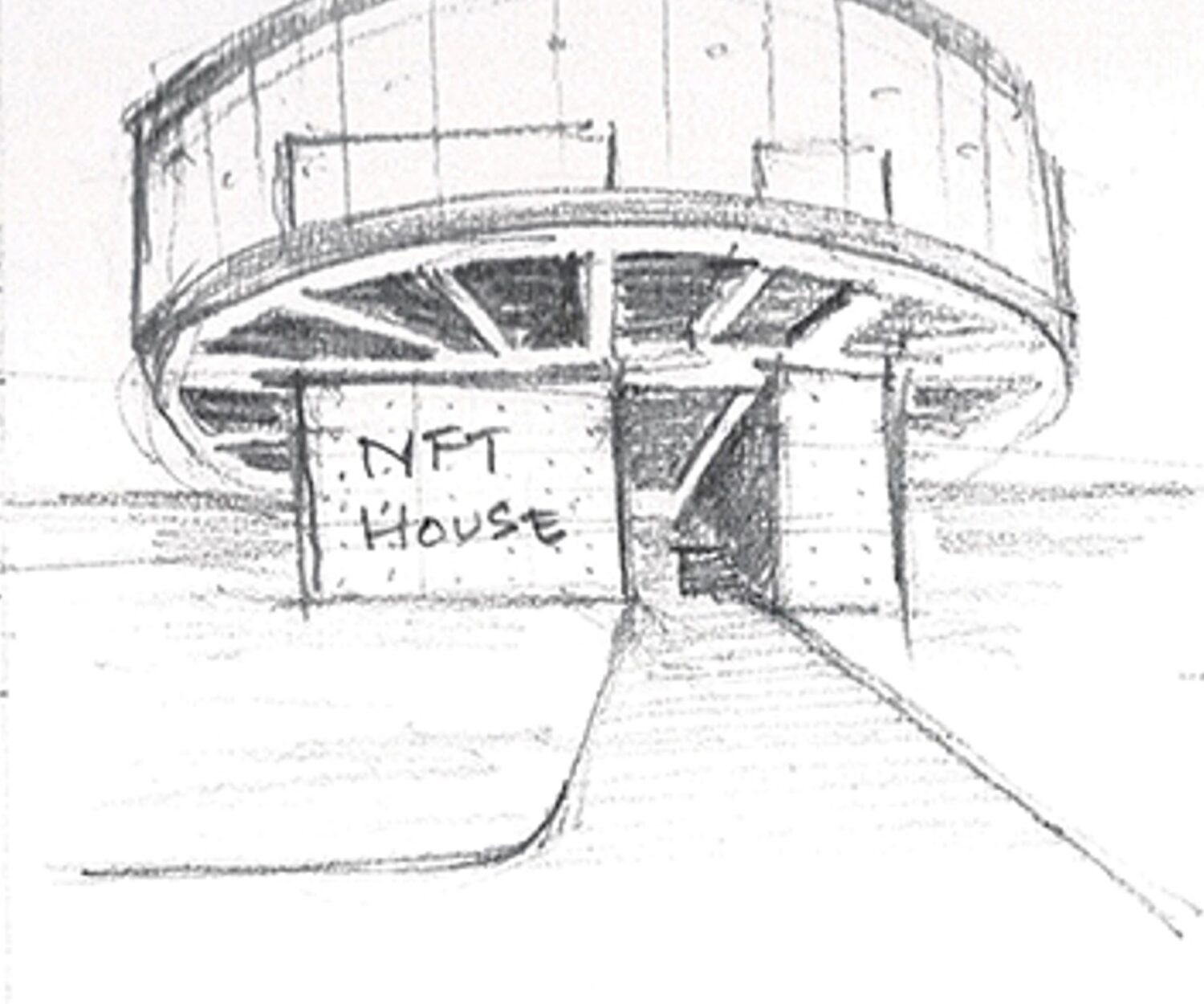 NFT House Sketch