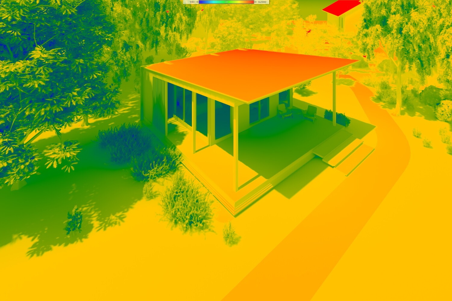 Solar analysis of a villa in Thailand