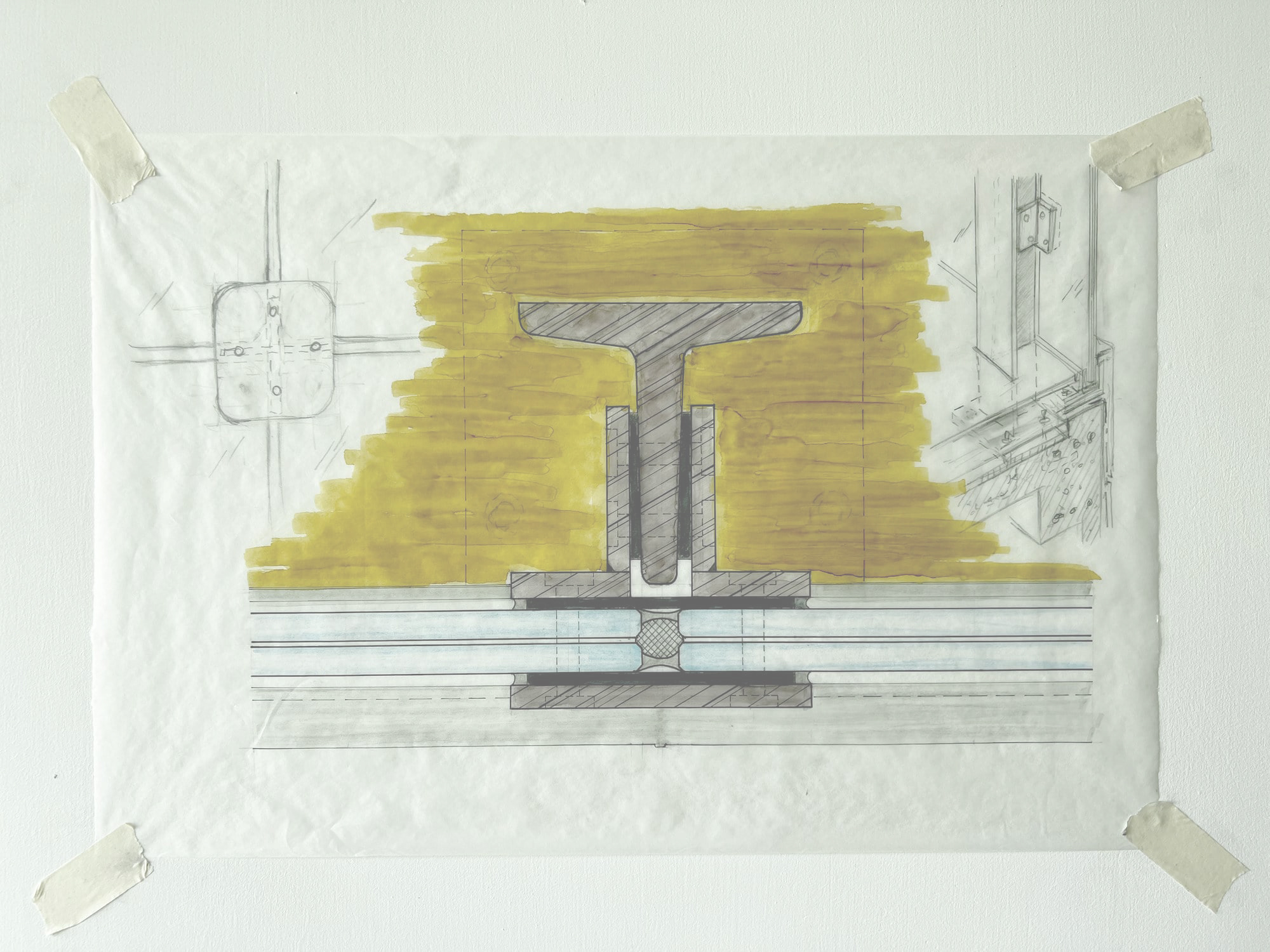 20220908_Cladding Study Sketches_01_EXT_Glass Facade - Steel T Profile_1800x